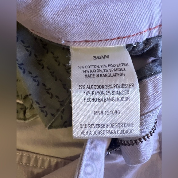 Original WEATHERPROOF VINTAGE Men's SHORTS 36 W Stretch Cargo Beige - Picture 13 of 15